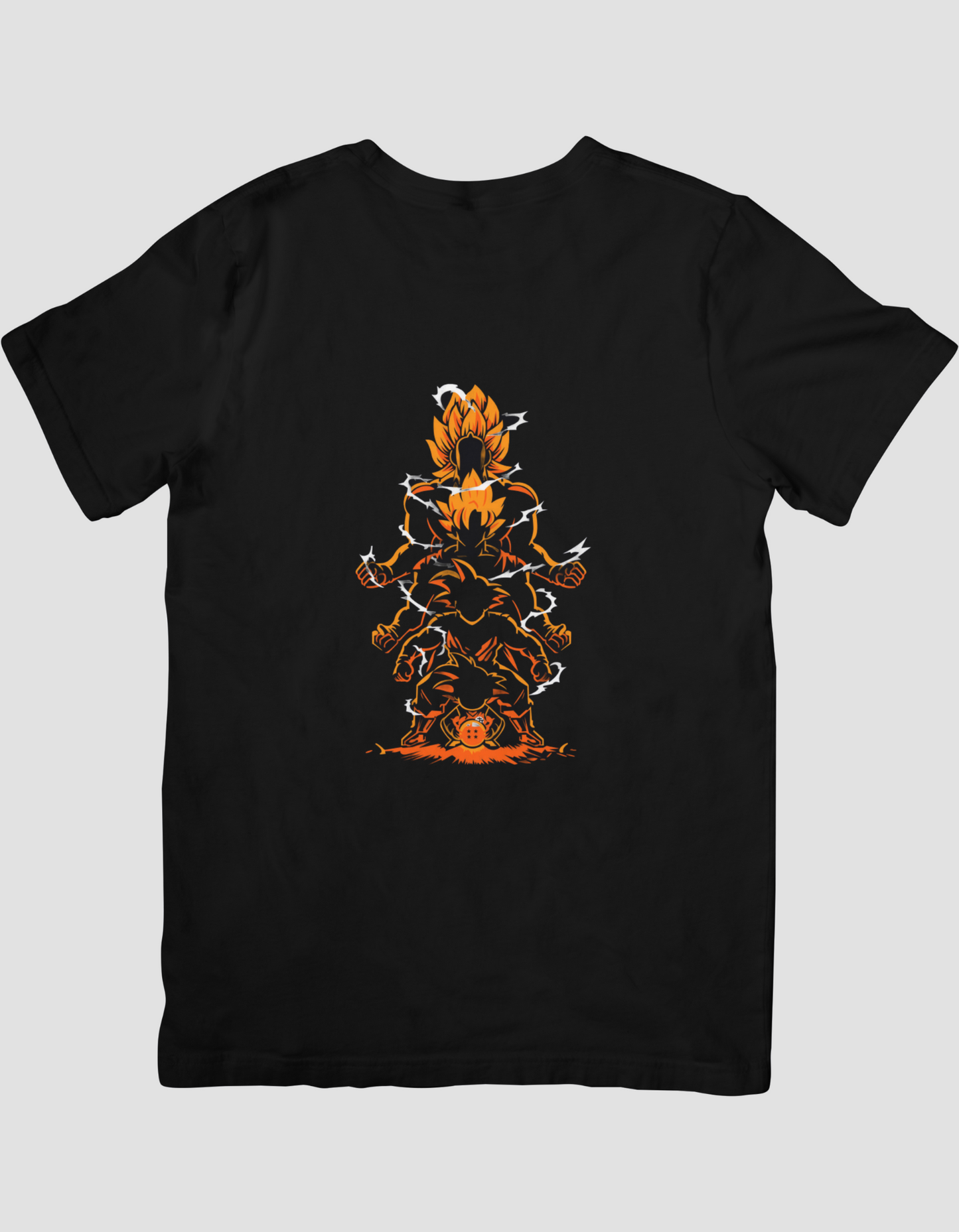 Goku Golden Animated T-shirt