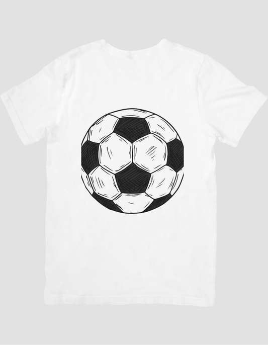 White and Black FootballT-shirts