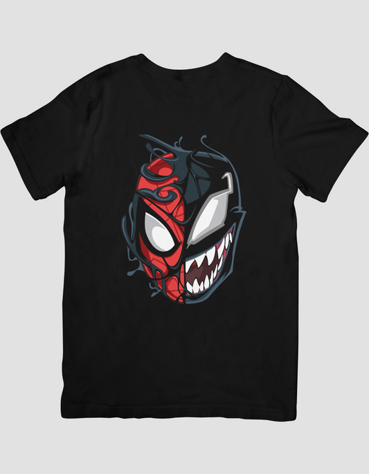 Venom-Spiderman Logo T-shirt