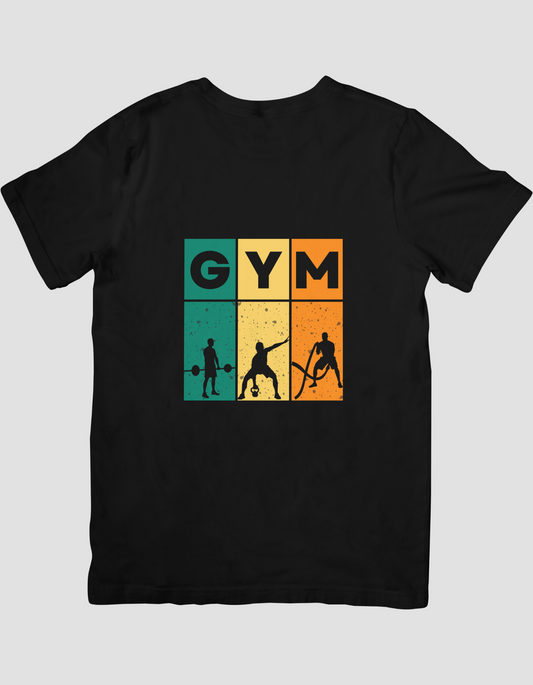 Colorful Modern Gym Sports T-shirt