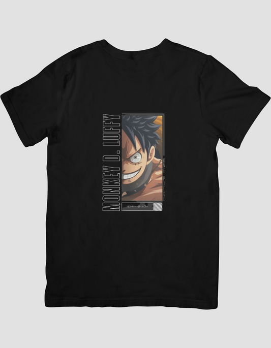 Monkey D Luffy Black T-shirt