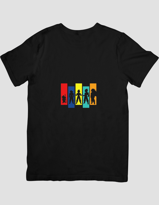 Saiyan Spectrum black T-shirt