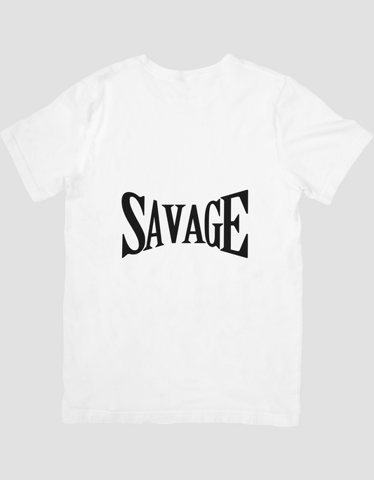 Black and White Minimalist Typography T shirt